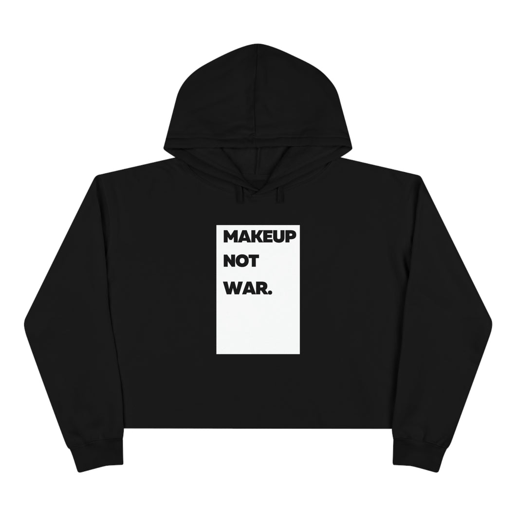 No War Crop Hoodie