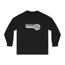 Load image into Gallery viewer, MAKEUP KEY  Unisex Classic Long Sleeve T-Shirt
