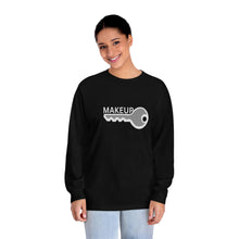 Load image into Gallery viewer, MAKEUP KEY  Unisex Classic Long Sleeve T-Shirt
